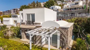 Three bedroom sea view family villa in Gumusluk